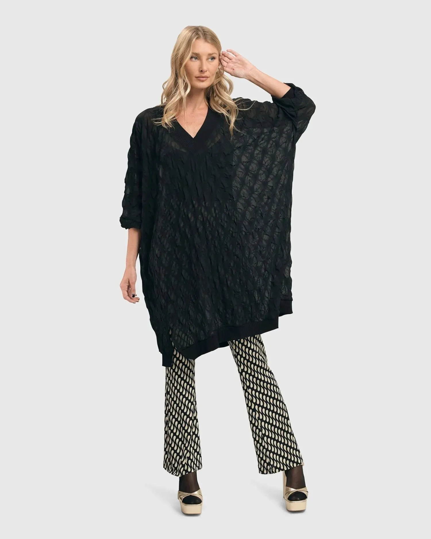 Ana Bootleg Flare Pants, Droplets