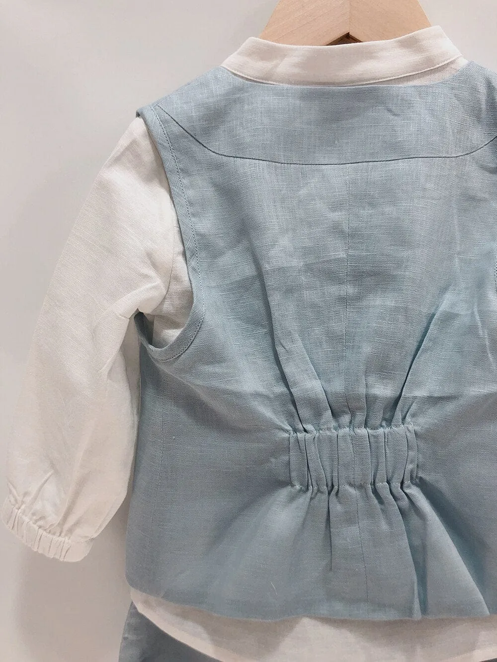 Boys Linen 3 Piece Outfit