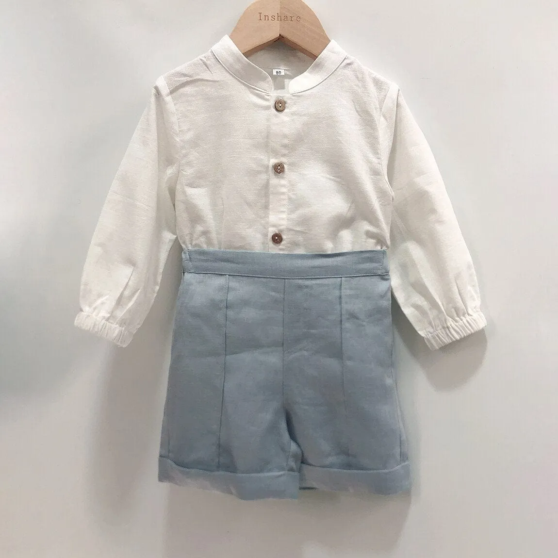 Boys Linen 3 Piece Outfit