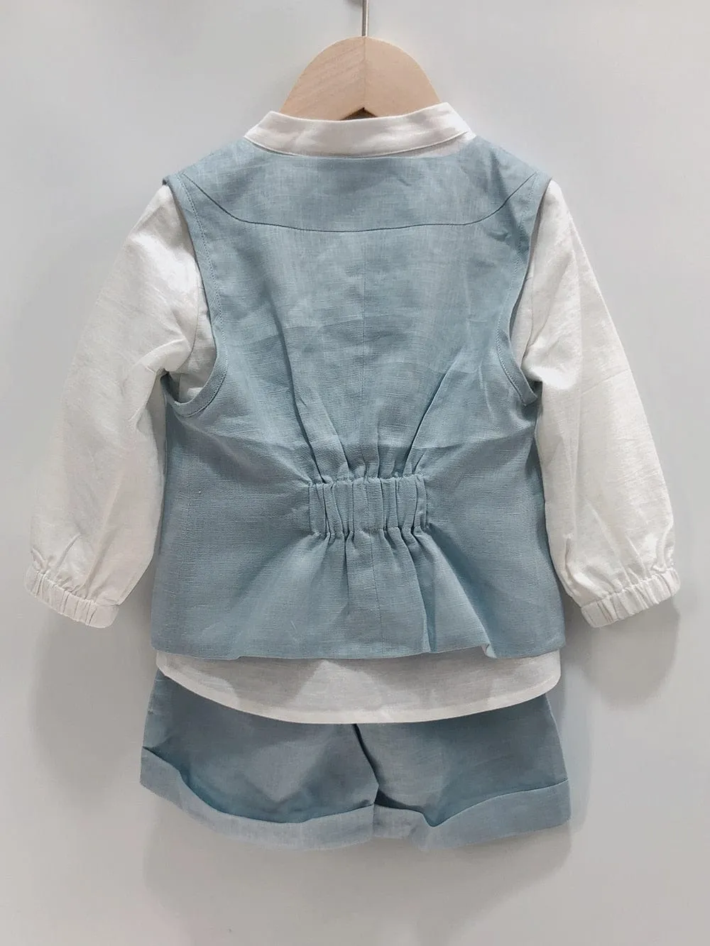 Boys Linen 3 Piece Outfit