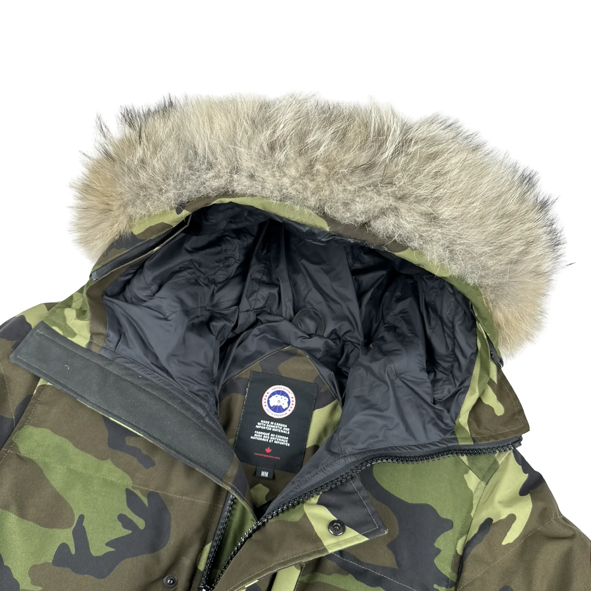 Canada Goose Camo Parka Jacket - Medium