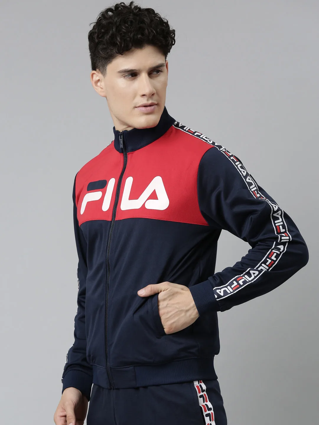 Fila Peacoat Edlin Jacket Men's Track Jacket