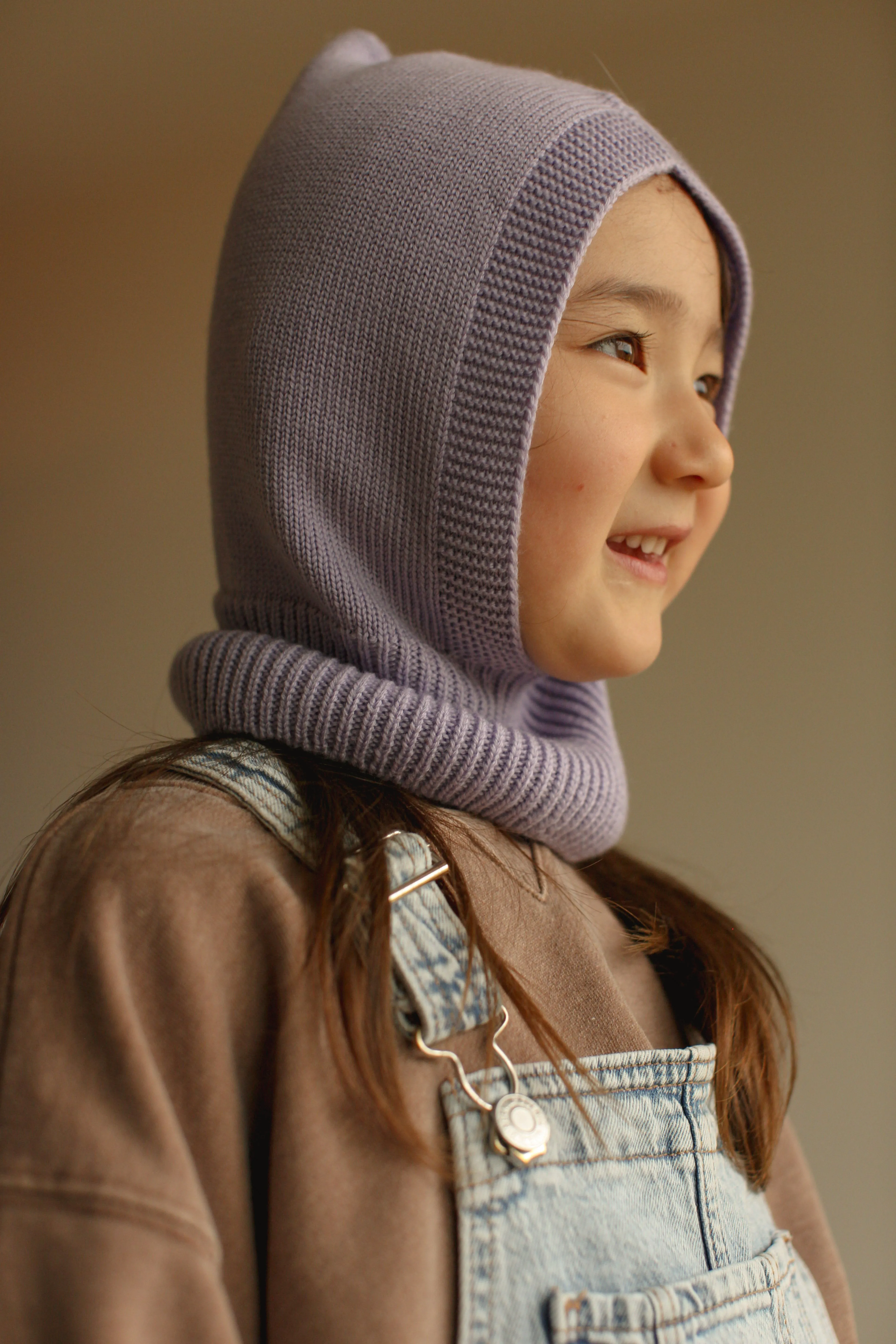 Hvid - Eddy Balaclava (Lilac)