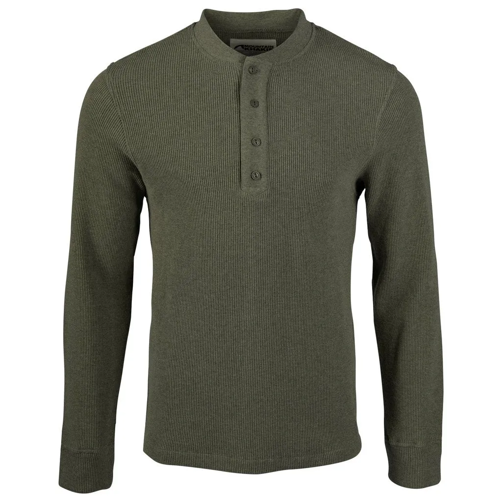 Mountain Khakis - Men's Leland Henley Long Sleeve Shirt
