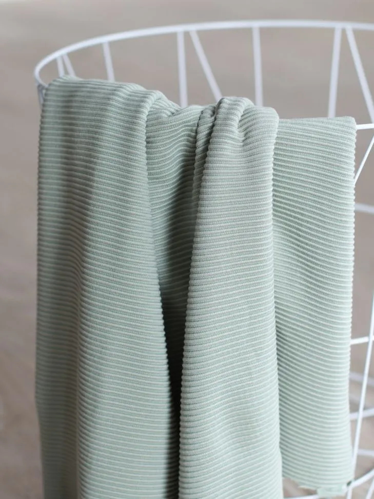 Ottoman Knit with LENZING™ ECOVERO™ fibres - Soft Mint - Meet Milk