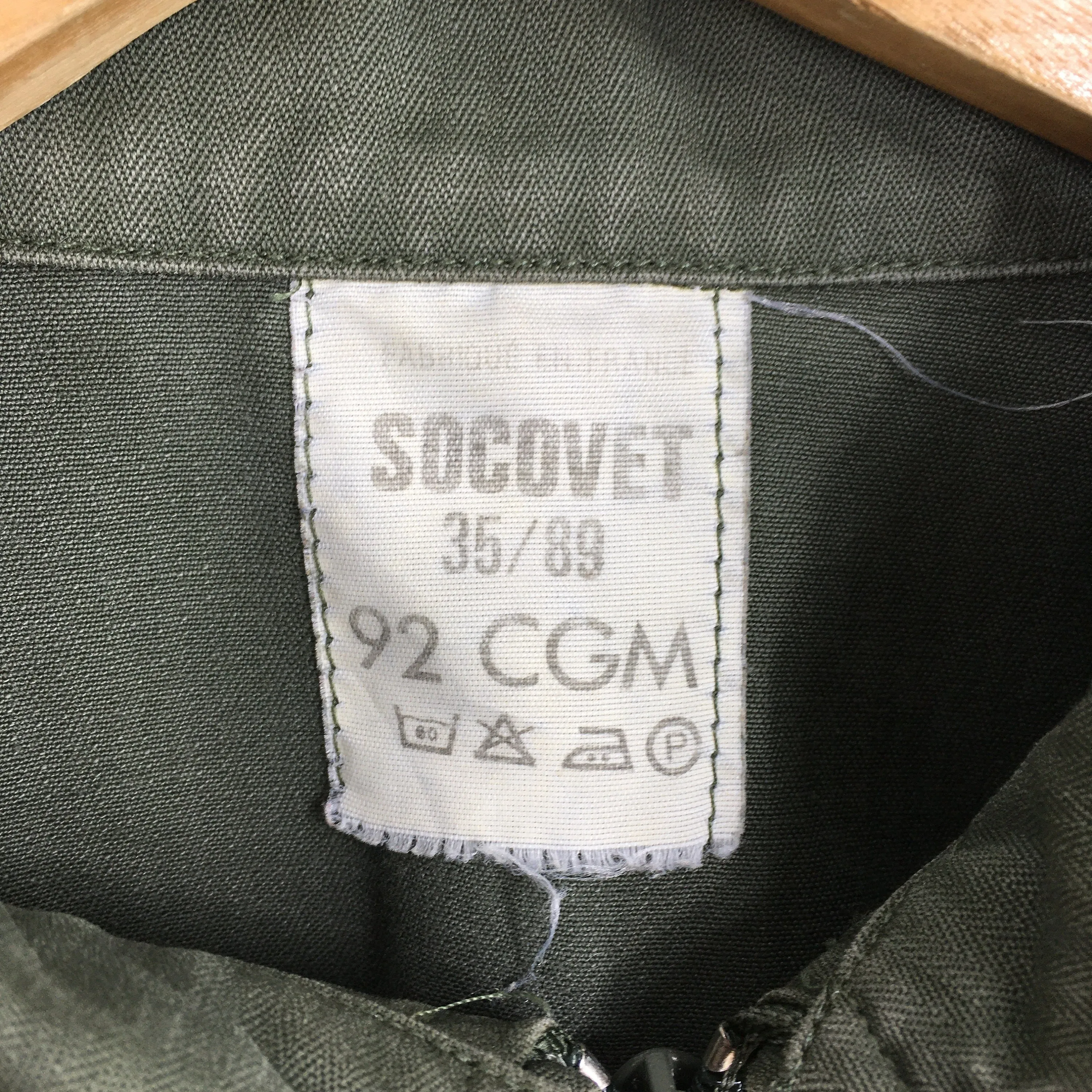 Socovet M65 France Army Military Jacket Small