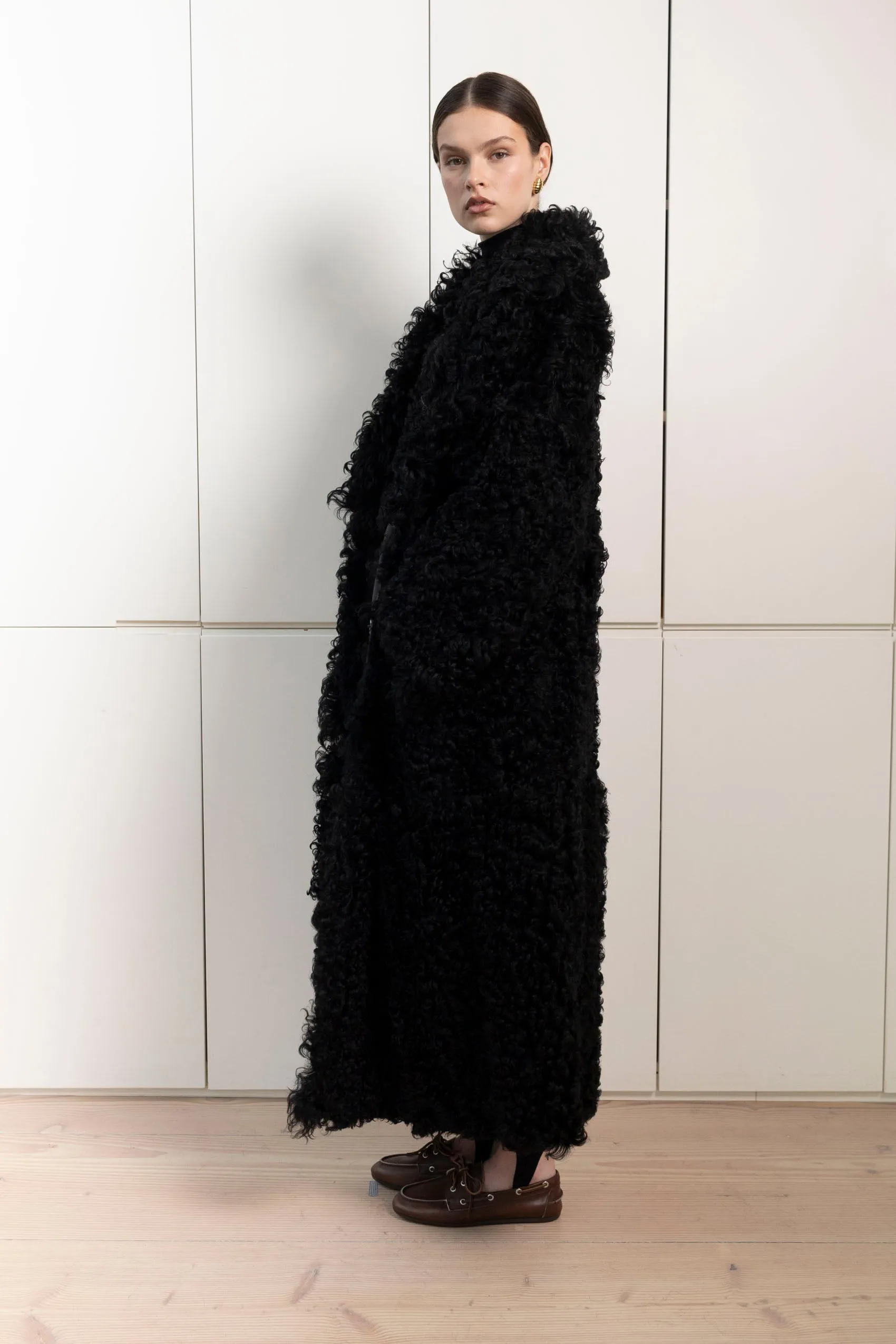 Tia Shearling Long