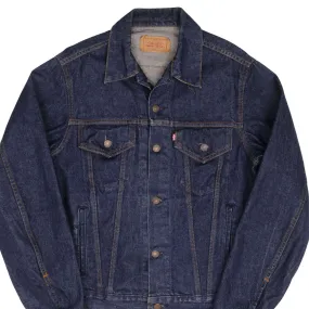 VINTAGE LEVIS TYPE 3 DENIM JACKET 4 POCKETS 71506 1980S SIZE 42L MADE IN USA