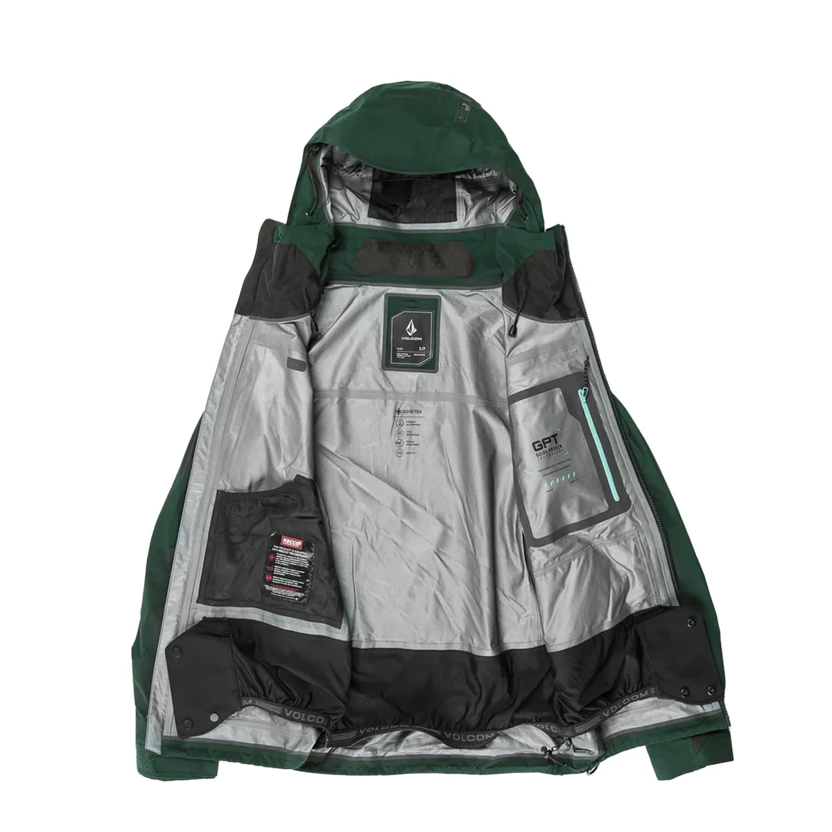 Volcom Women's 2025 VS 3L Stretch Gore Snow Jacket - Scarab