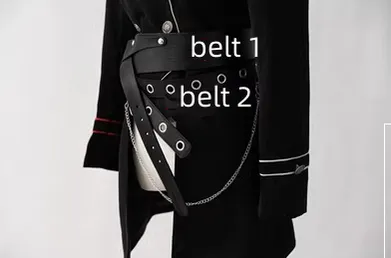 YourHighness~Gothic Lolita Suits Red Black Coat and SK