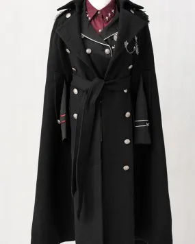 YourHighness~Gothic Lolita Suits Red Black Coat and SK