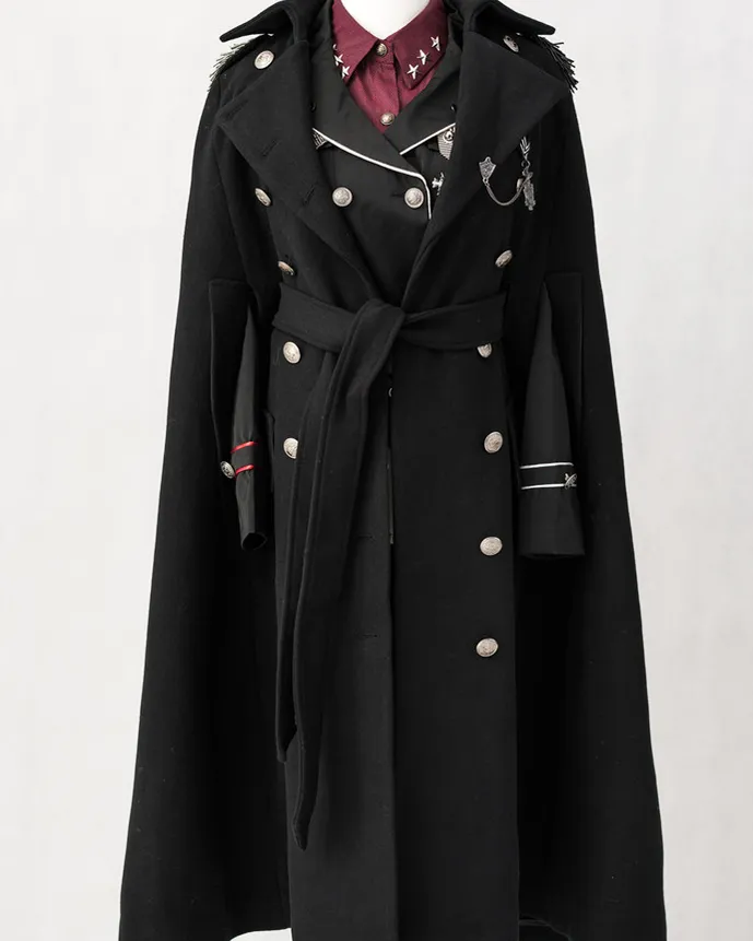 YourHighness~Gothic Lolita Suits Red Black Coat and SK