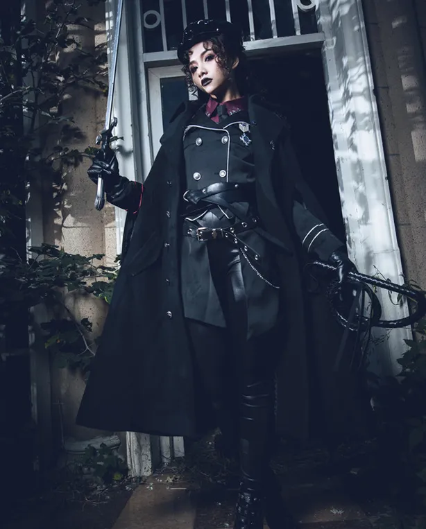 YourHighness~Gothic Lolita Suits Red Black Coat and SK